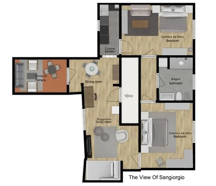 Apartment Ferienwohnung The View Of Sangiorgio Florenz Italien